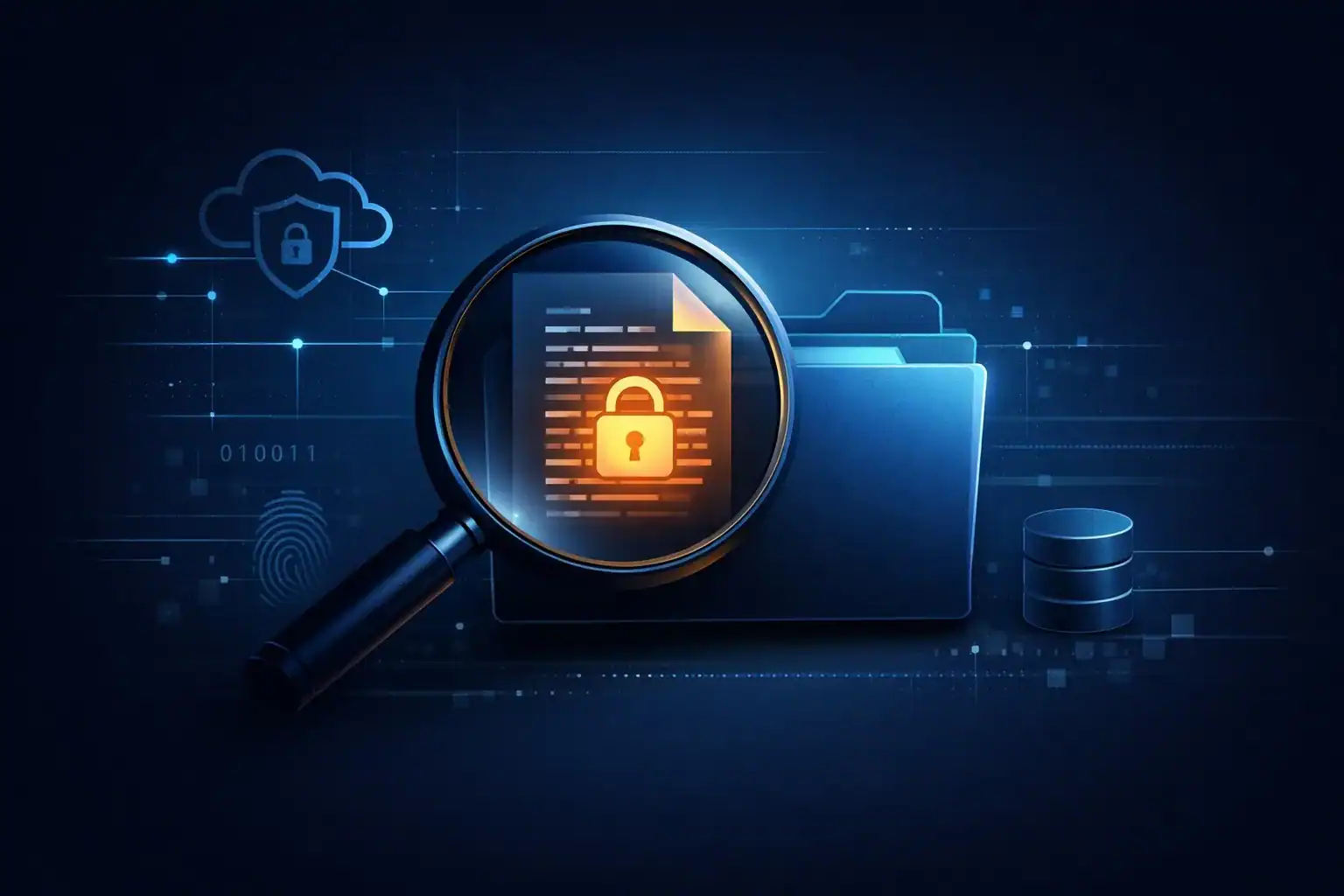 Do you know of a tool that can identify if any sensitive data exists in this data storage system