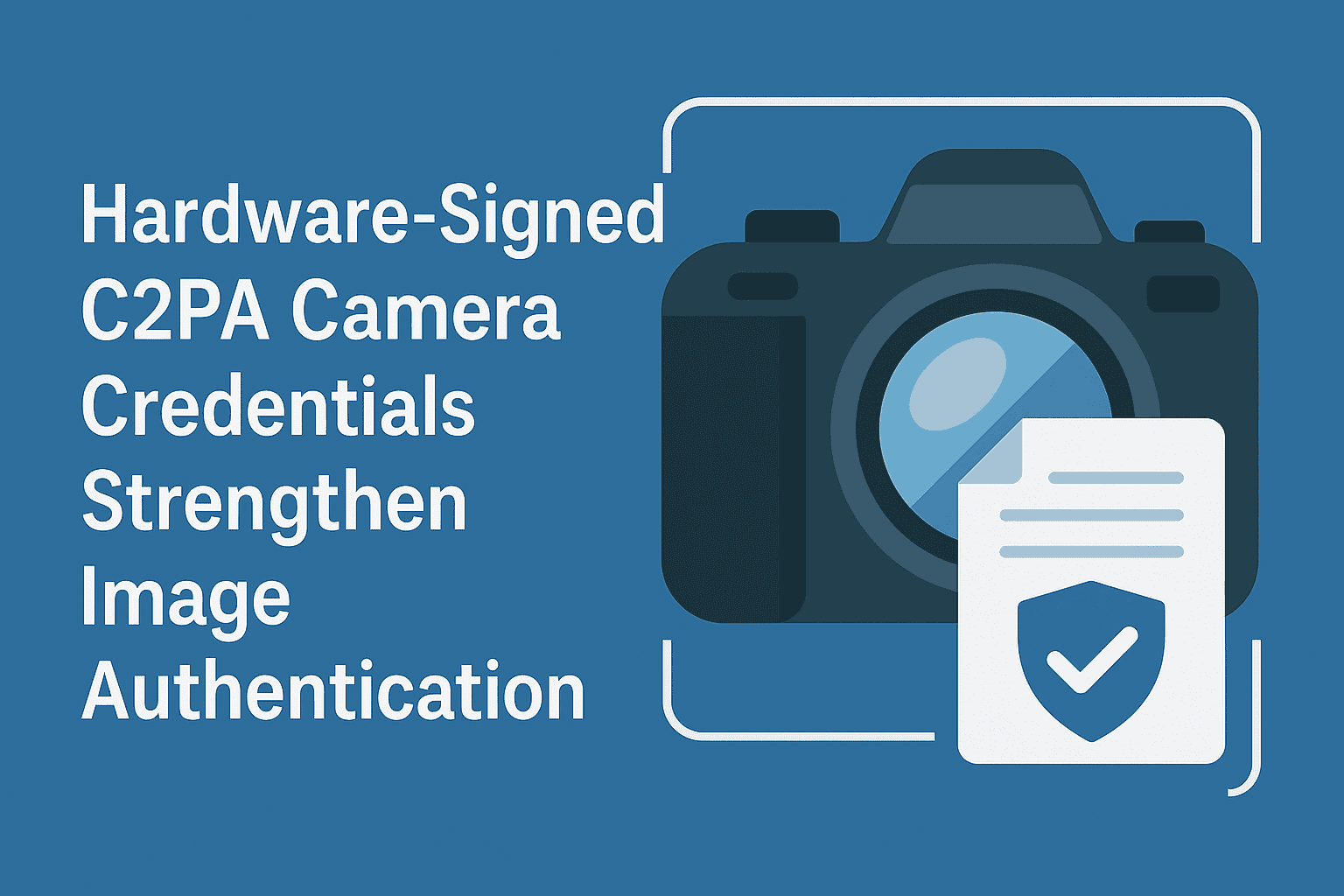 Hardware-Signed C2PA Camera Credentials Strengthen Image Authentication